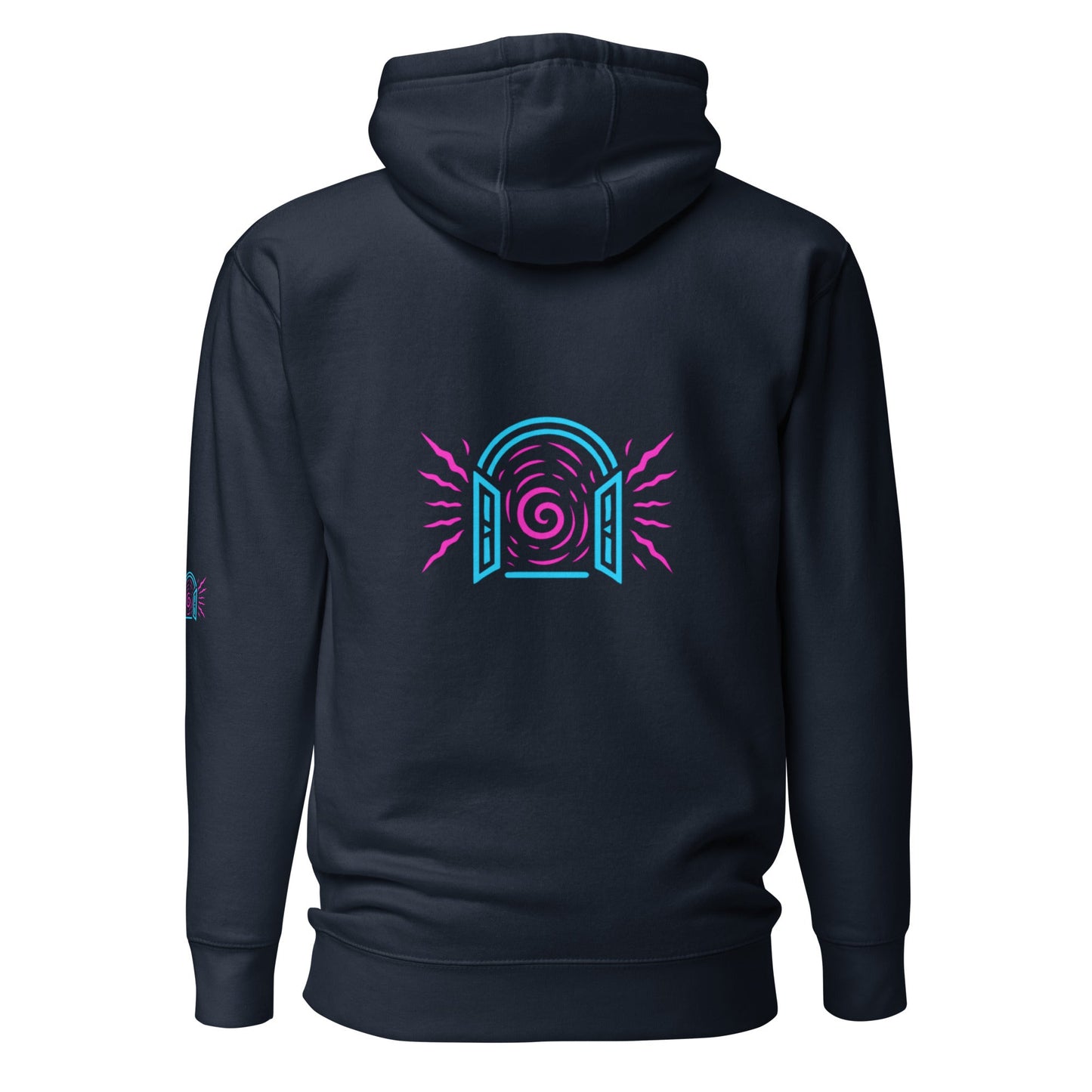 Neon gateway portal hoodie