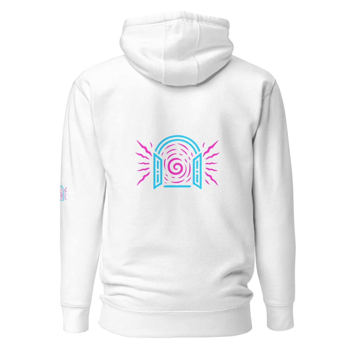 Neon gateway portal hoodie