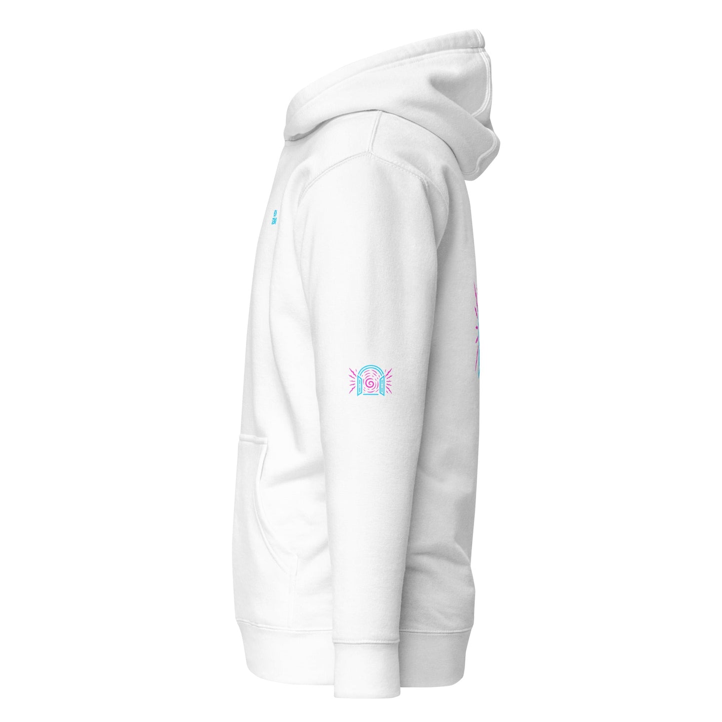 Neon gateway portal hoodie