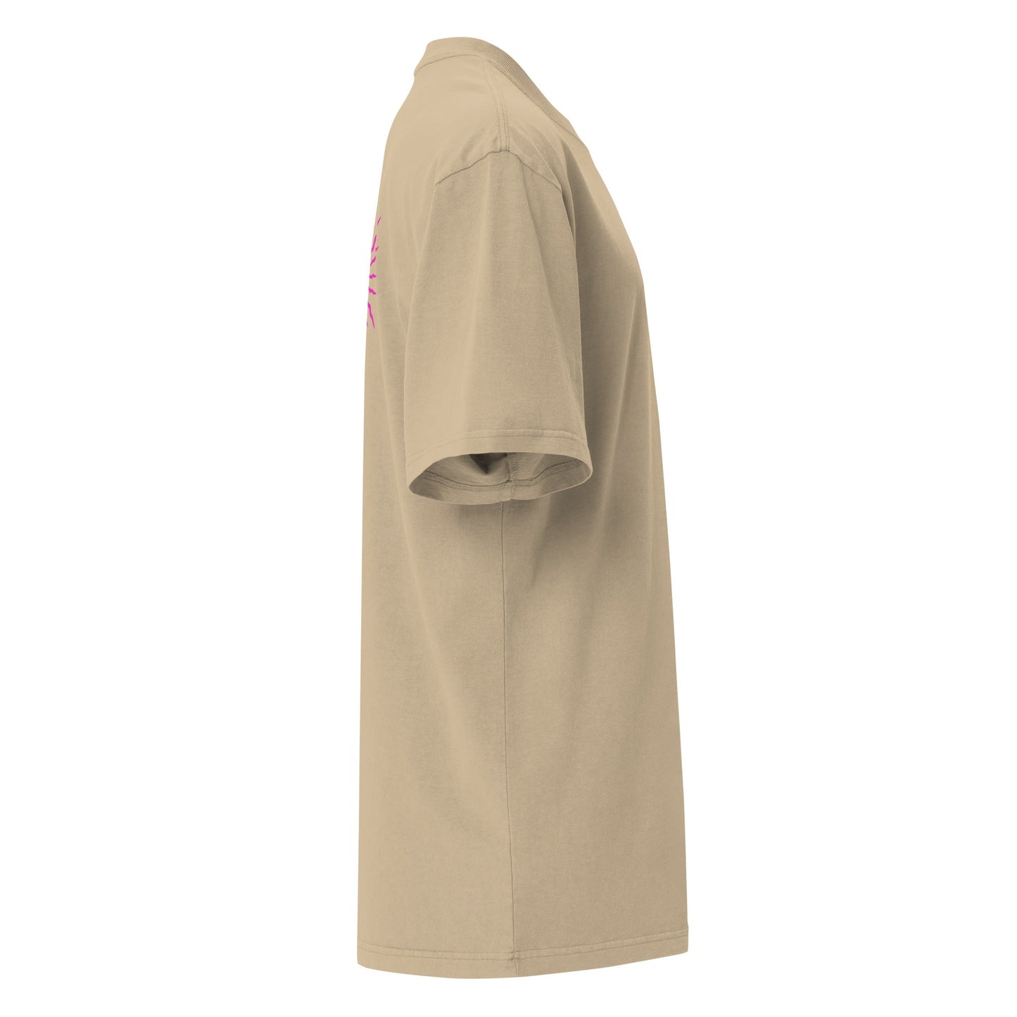 Neon gateway oversized faded portal tee