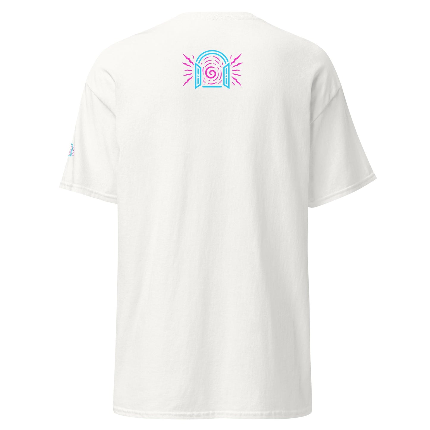 Neon gateway portal tee